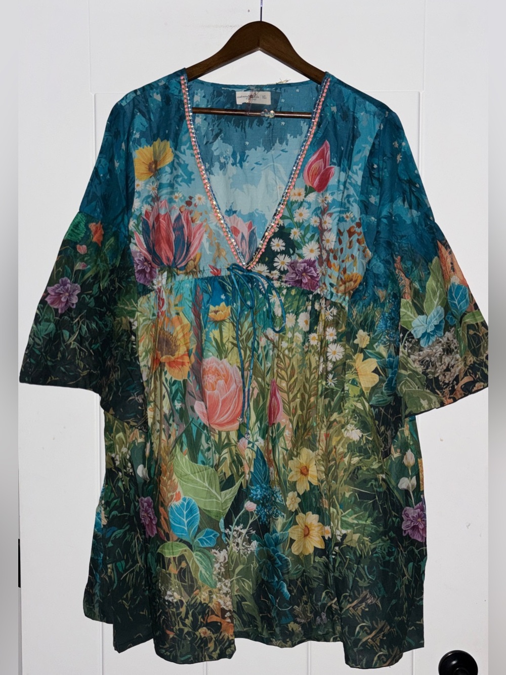 Natural Life Isabella Dress Women L NEW Feminine Romantic Cottagecore Festival